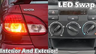 Corolla LED Light Swap Ultimate Guide [upl. by Legra123]