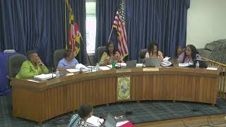 Town of Bladensburg July 2024 Work Session [upl. by Nifares]