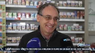 Campobasso vincita record da 4 milioni di euro in un bar di Via XXIV Maggio [upl. by Card]