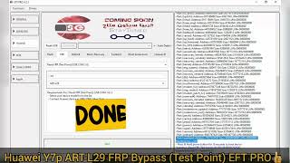 Huawei y7p artl29 frp test point EFT PRO [upl. by Mcintosh]