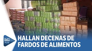 Encuentran mercadería del Estado durante un allanamiento por una causa violencia de género [upl. by Ladew664]