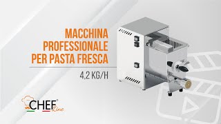 Macchina Professionale per Pasta Fresca CIAOPASTA2  Chefline [upl. by Dougald187]