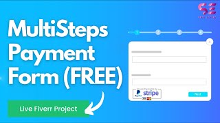 How to make a Multistep Payment Form in WordPress For FREE [upl. by Mylor577]