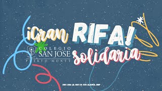 Sorteo Rifa Solidaria organizada por Pastoral Colegio San José de Puerto Montt [upl. by Atilamrac163]