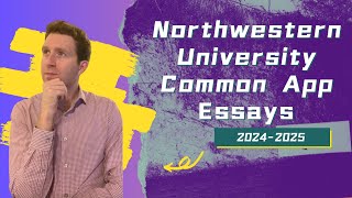 Northwestern University 2024 Common App Essays northwestern commonapp collegeadmissions [upl. by Addy729]