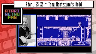 Atari XLXE Tony Montezumas Gold [upl. by Notyep]