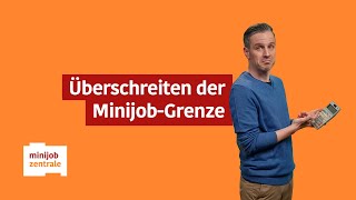 MinijobVerdienstgrenze von 538 Euro Ist das Überschreiten erlaubt [upl. by Scarito]