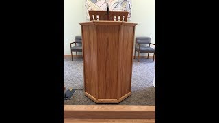 HOW TO BUILD A PULPIT AND MORE [upl. by Orgalim431]