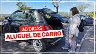 ✅ 30 dicas para alugar um carro em España e Portugal 🇪🇸🇵🇹 309 [upl. by Ayikat]