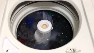 Whirlpool Top Load Belt Drive washer  Full Load Wash Action [upl. by Karlotta]