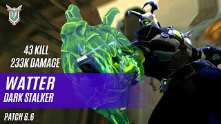 43 KILL 233K DAMAGE WATTER ANDROXUS PALADINS COMPETITIVE MASTER DARK STALKER [upl. by Nele868]