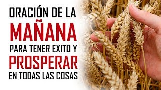 ORACION DE LA MAÑANA 🙏 PARA TENER EXITO 🤴 Y SER PROSPERO 💰 EN TODO LO QUE EMPRENDAS [upl. by Bea]