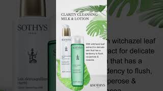 Cleansing for every skin SOTHYSPARIS skincare beauty skincareroutine [upl. by Olag543]