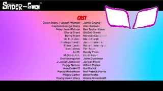 SpiderGwen 2019 Fanmade End Credits [upl. by Mlohsihc38]