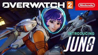 Juno – New Hero Trailer – Overwatch 2 – Nintendo Switch [upl. by Kreager]