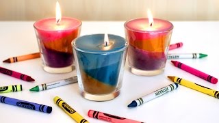 Ecco come realizzare delle candele di cera colorate in casa [upl. by Laumas]