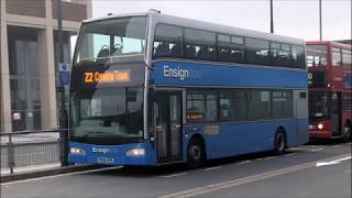 Ensign Bus Optare Olympus Volvo B9TL 125 PO58 KPR Route Z2 New Route Thrash [upl. by Auhoj]