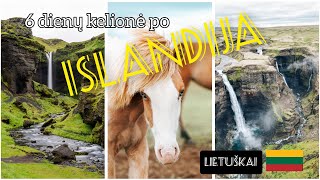 6 dienu kelione po Islandija 4K vaizdai ir patarimai [upl. by Rycca]