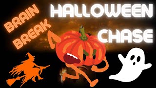 Halloween Chase  Fall Brain Break [upl. by Rosdniw]