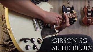 Feelin Bad Blues  Ry Cooder Crossroads Gibson SG Slide Blues [upl. by Nagam199]