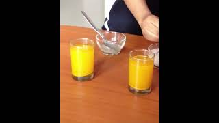 WOW Instant Color Change  Turmeric Water Indicator  AMAZING SCIENCE EXPERIMENT shorts [upl. by Mena900]