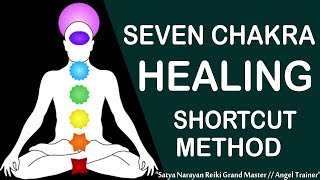 Reiki Seven Chakra Healing  Reiki 7 Chakras Hindi By  Satya Narayan [upl. by Hyland419]