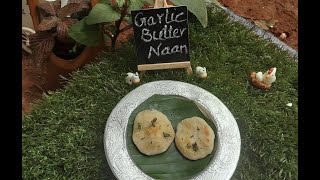 Garlic Butter Naan  Restaurant Stye  How to make Garlic butter naan recipe in Tamil  Kids Samayal [upl. by Randolph]