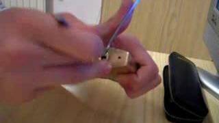 CarlMor6929 Lockpicking a 6 pin TriCircle lock [upl. by Goldin]