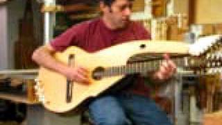 Sympathetic string harp guitar sitar [upl. by Cia]