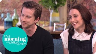 Lee Ingleby And Morven Christie On The AWord  This Morning [upl. by Anayra]