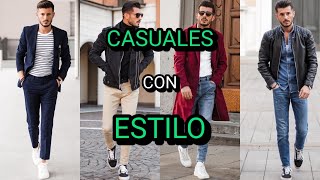 60 Outfits CASUALES con ESTILO para hombre [upl. by Enajaras]