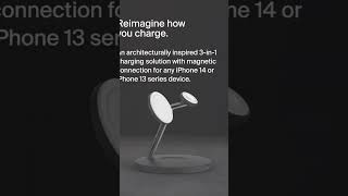 Belkin MagSafe Charger 3in1 Wireless Charging stand WirelessCharging AppleWatch iPhone15 [upl. by Dareen]