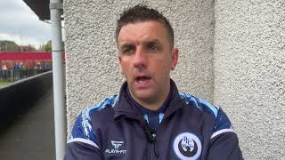 Banbridge 12 Portstewart  Post match Interview  Mo Mahon [upl. by Amek371]