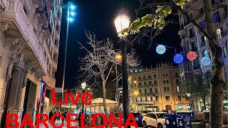 Barcelona Nightlife Live 😍 [upl. by Fineman]