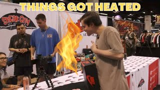 Cams Kicks Sneak City Confrontation At SneakerCon LA amp Things Get Heated [upl. by Grimbal]