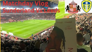 Matchday Vlog Last minute limbs as Sunderland salvage a point against Leeds [upl. by Reerg29]