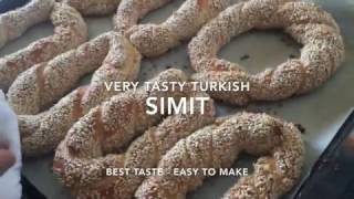 Turkish simit recipe Best Ever [upl. by Ewell991]