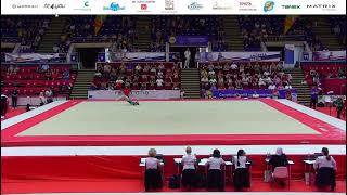 Kaylia Nemour  Floor Romgym Trophy 2024 [upl. by Aliban546]