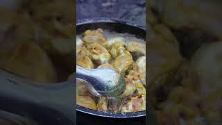 Zereshk polo ba morgh 🍚🍗🥘😍 ruralfamily chicken recipe shorts [upl. by Dermot]