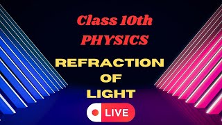 Refraction of Light  Class 10 Physics [upl. by Ariday162]