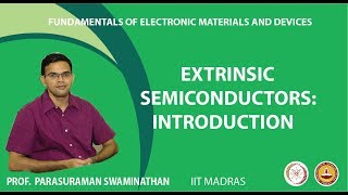 Extrinsic semiconductors Introduction [upl. by Ansev]