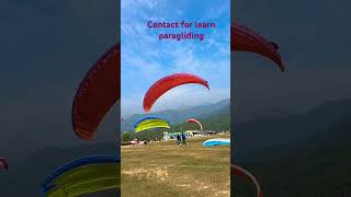 Paragliding training in nir billing viralvideo paraglidinglove shortsviral paraglidinglife [upl. by Harihat28]