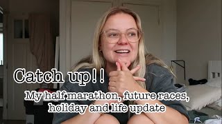 Catch up My half marathon race running a marathon in Barcelona and just life things 🏃🏼‍♀️😀 [upl. by Turoff249]