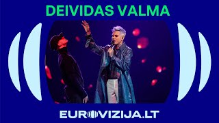 EUROVIZIJALT  Deividas Valma – „Blood On Your Hands“ [upl. by Enylrac908]