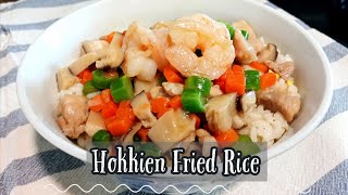 Hokkien Fried Rice  Cantonese Style  Chinese Recipe [upl. by Sloane]