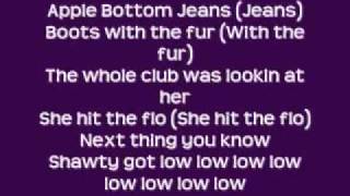 Flo Rida Ft T Pain Low Lyrics [upl. by Keane]