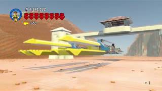 Anakins Podracer  Star Wars  Lego Worlds [upl. by Annairoc]