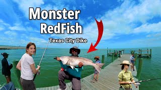 Texas City Dike fishing [upl. by Nappie]