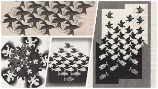 MC Escher Positive and Negative Space [upl. by Morissa]