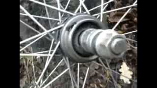 Dicta freewheel removal with no special tools EASY [upl. by Tiphani689]